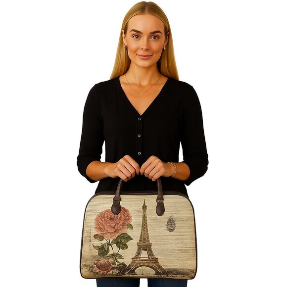 NEW Weekender Overnight Paris Travell Bag #2 - Picture 1 of 6